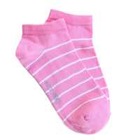 Ankle socks with lines