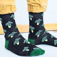 Cactus socks black