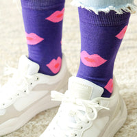 Socks with lips