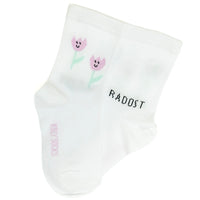 Cheerful tulip socks