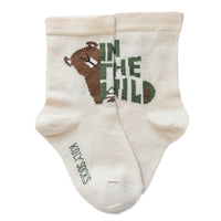 Socks bear in the wild