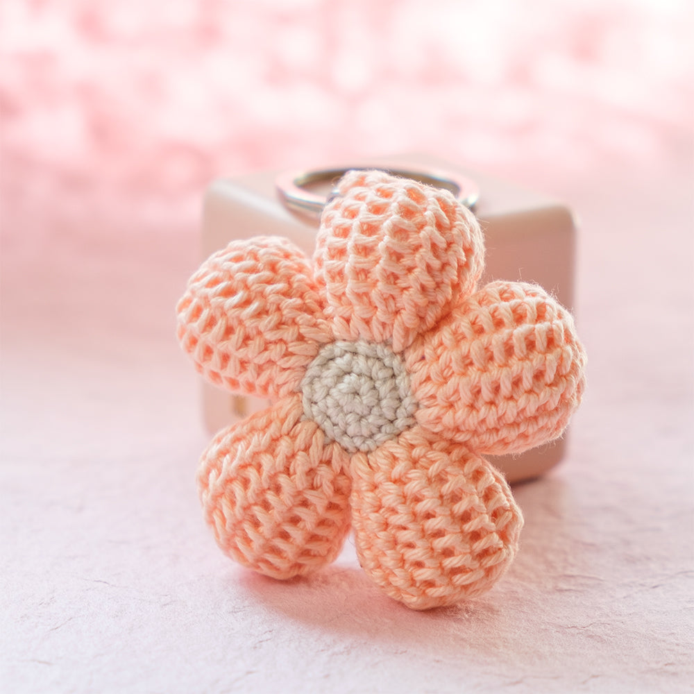 Handmade Flower Keychain