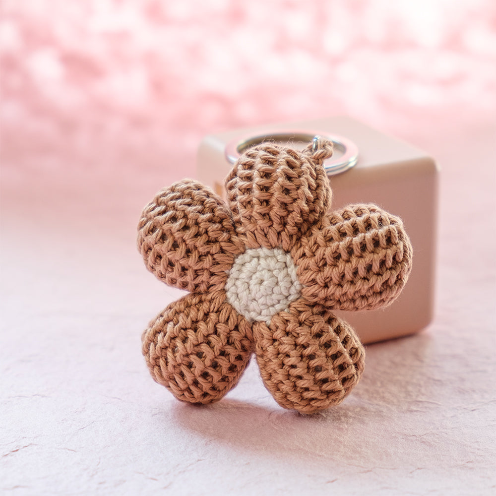 Handmade Flower Keychain