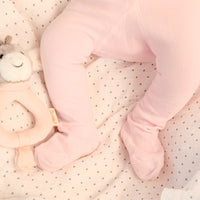 Solid-colored cotton tights