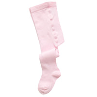 Solid-colored cotton tights