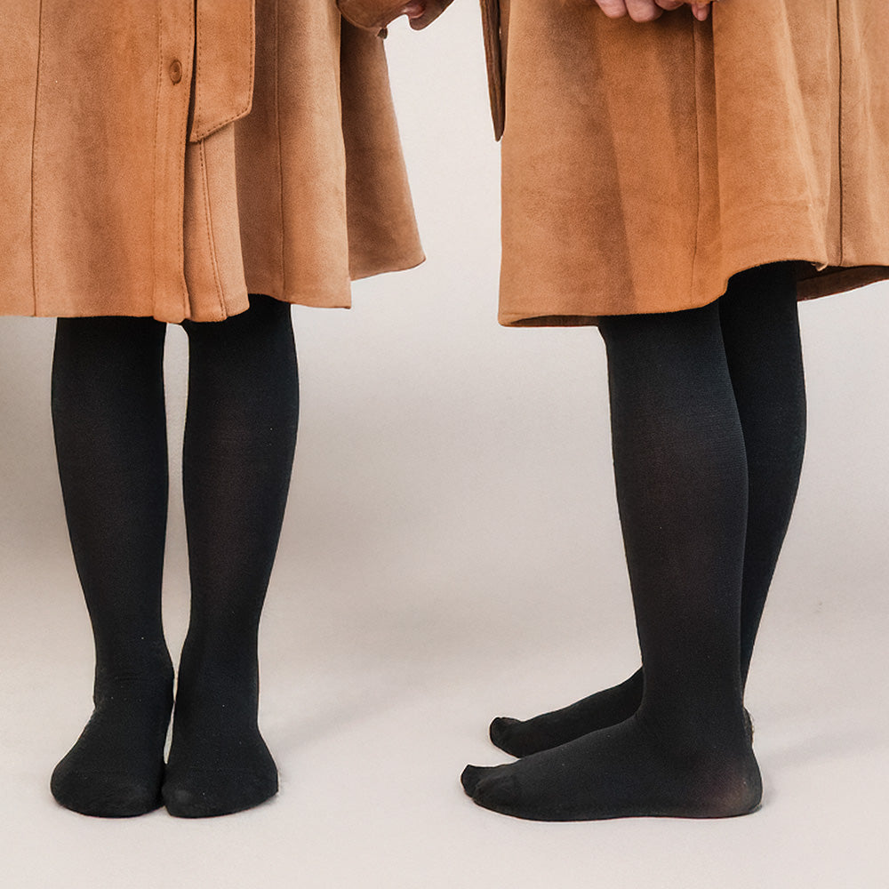 Lily May black and black tights DPOPAK