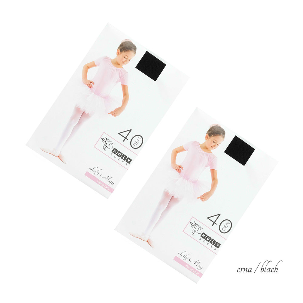 Lily May crni i crni hulahop DVOPAK