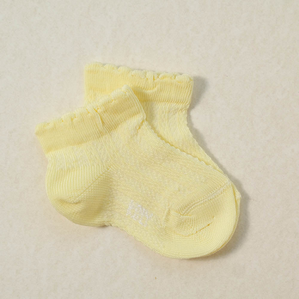 Jacquard ankle socks