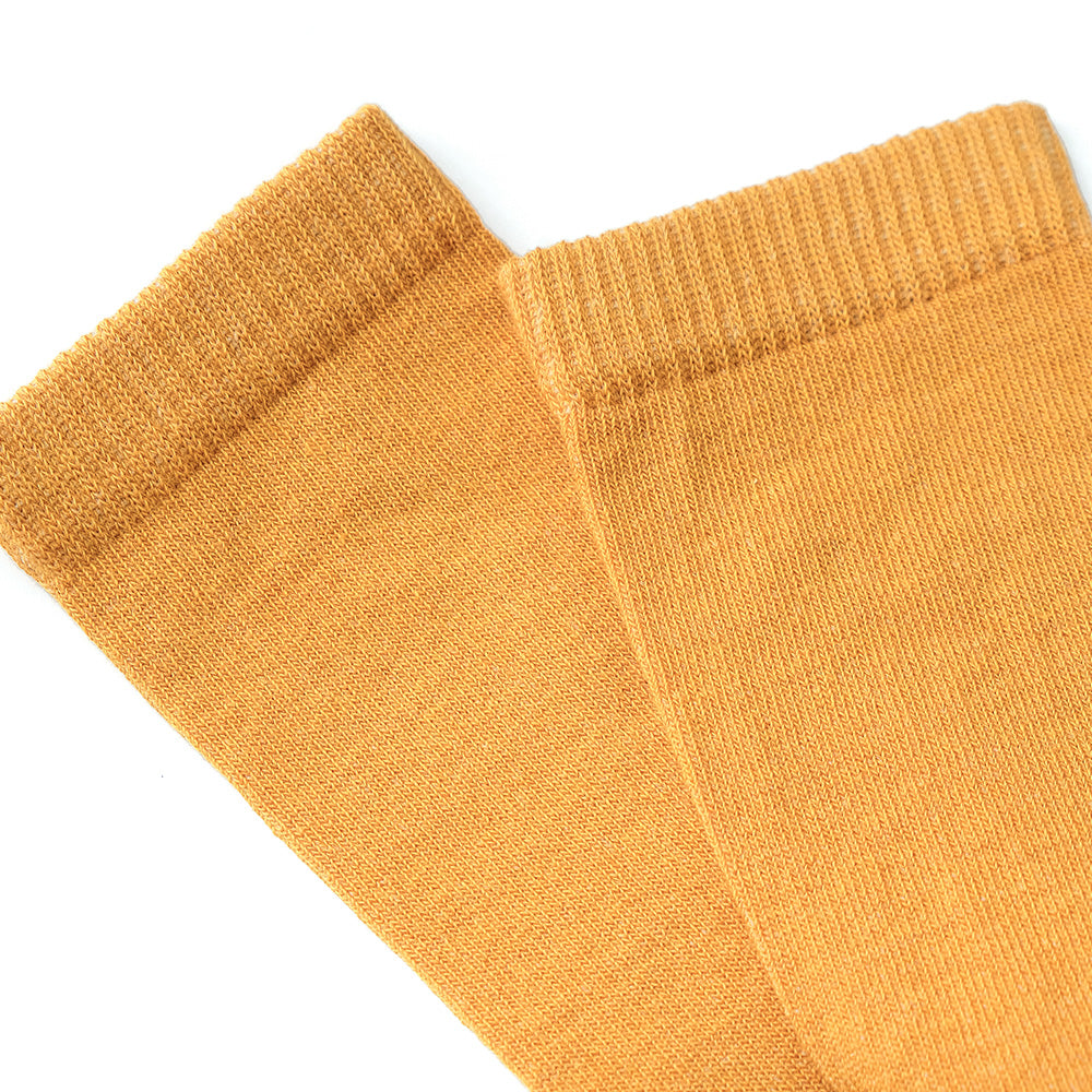 Jednobojne oker čarape