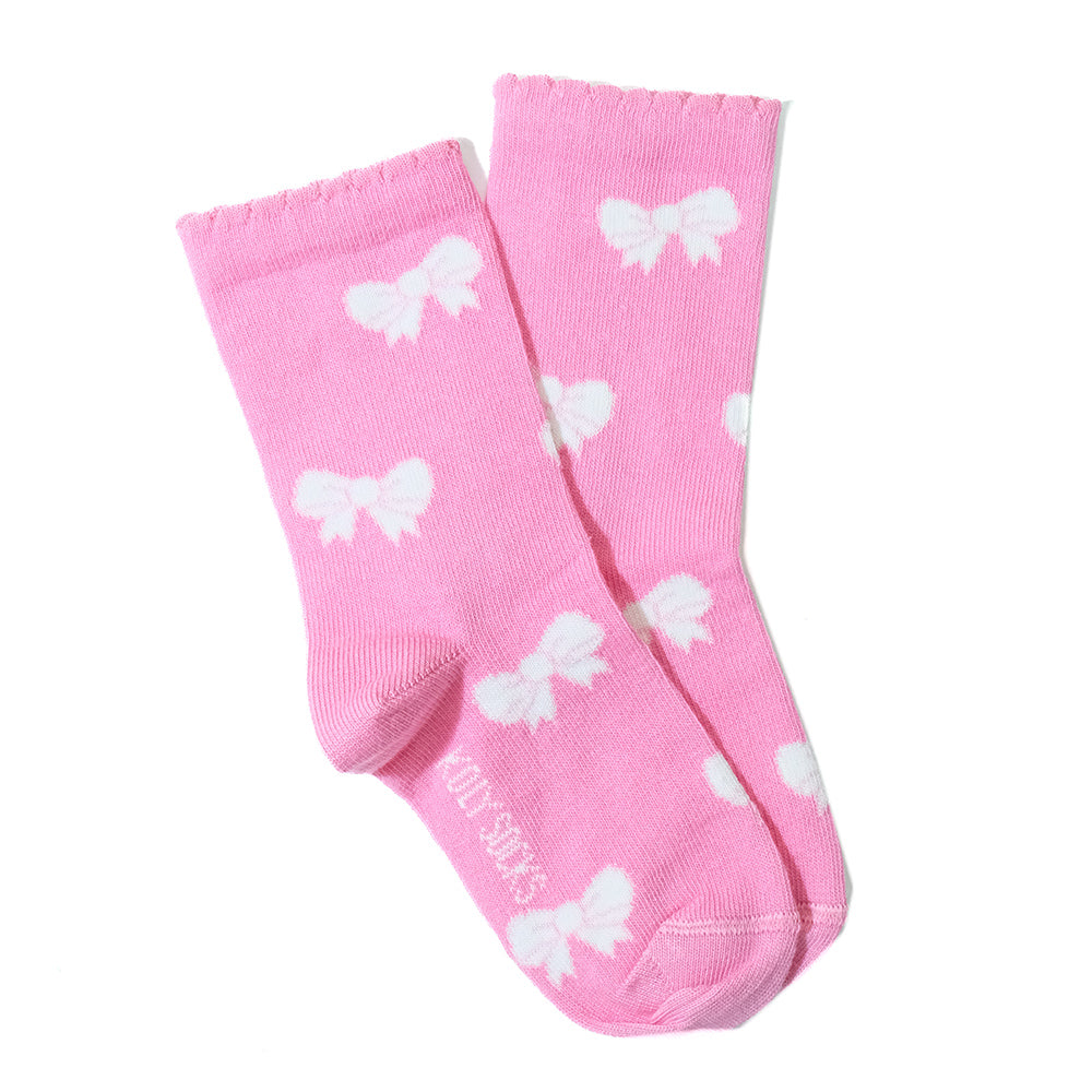 Pink Bow socks