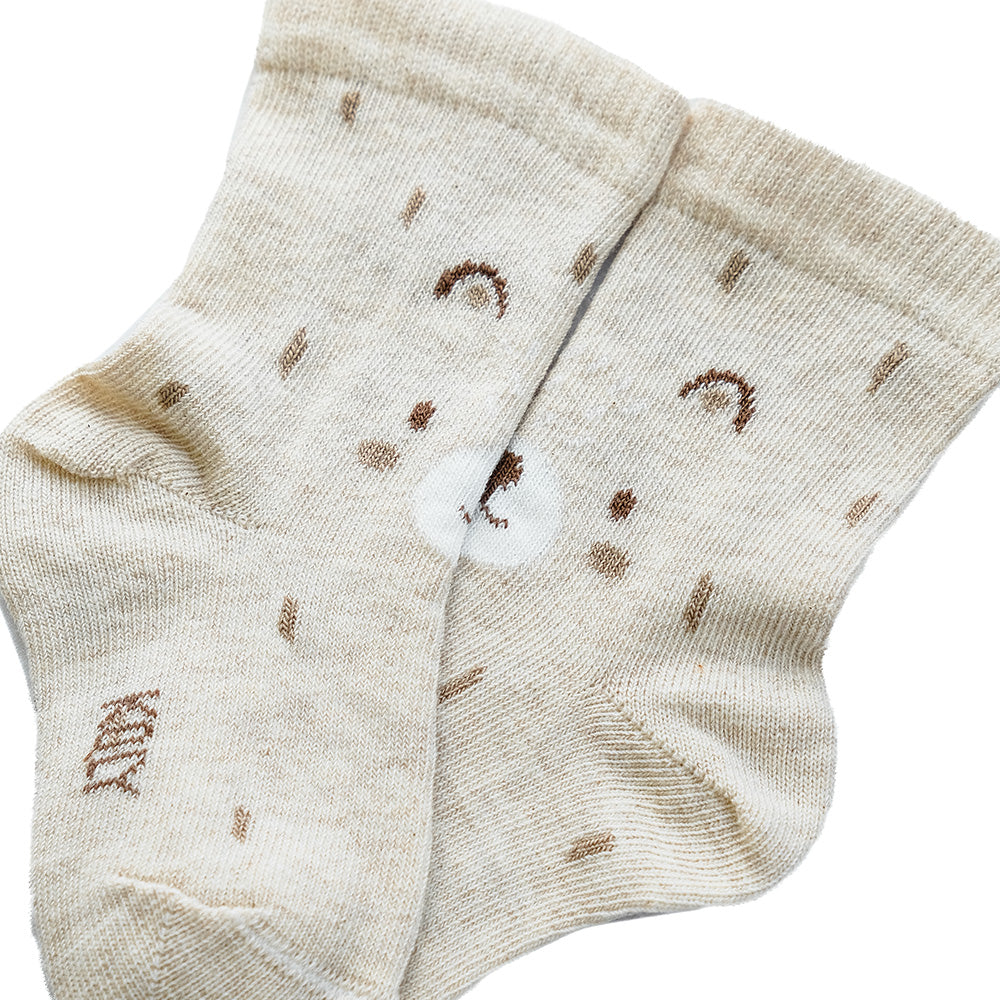 Sweet teddy bear socks