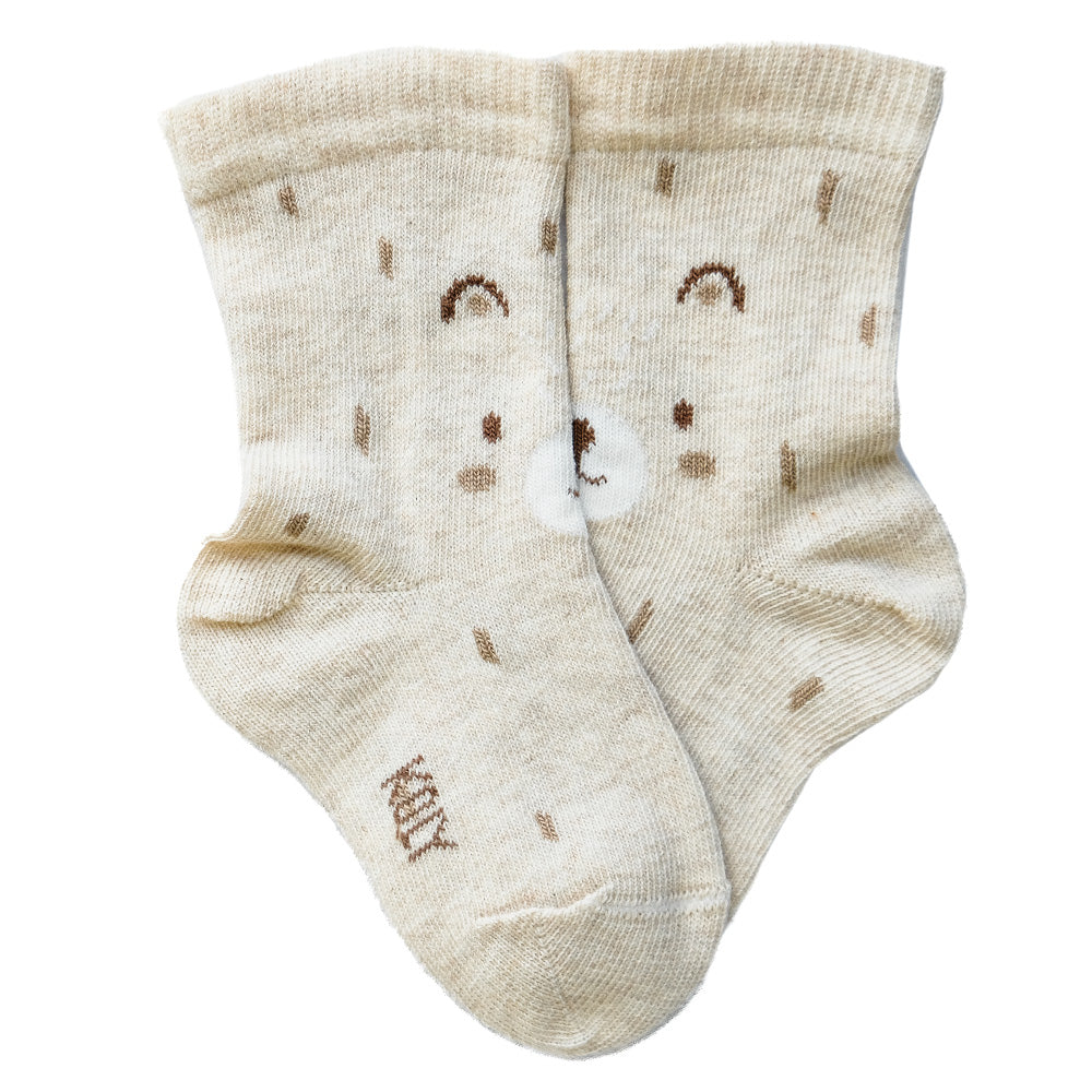 Sweet teddy bear socks