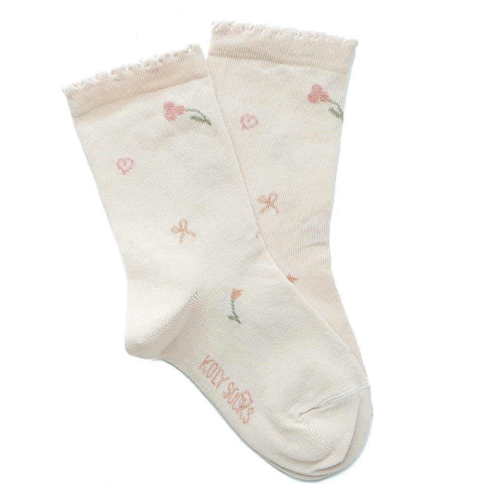 Floral socks