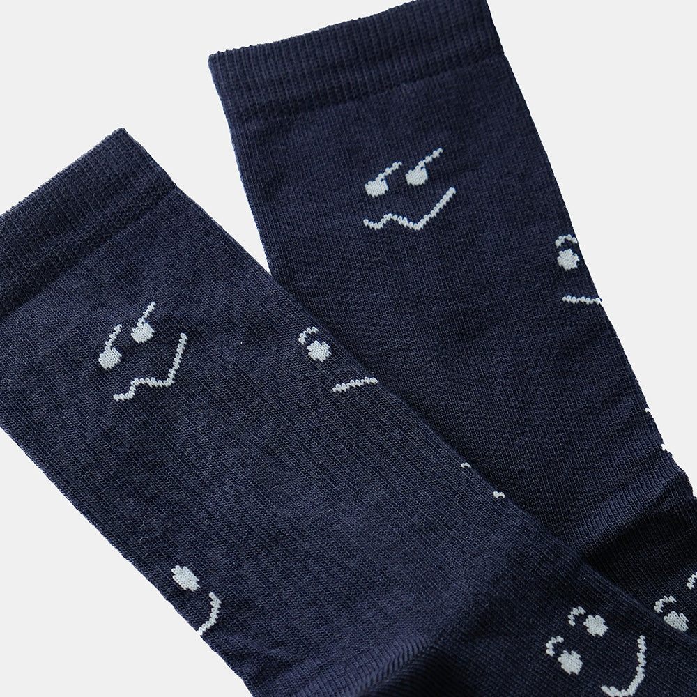 Socks with emoticons