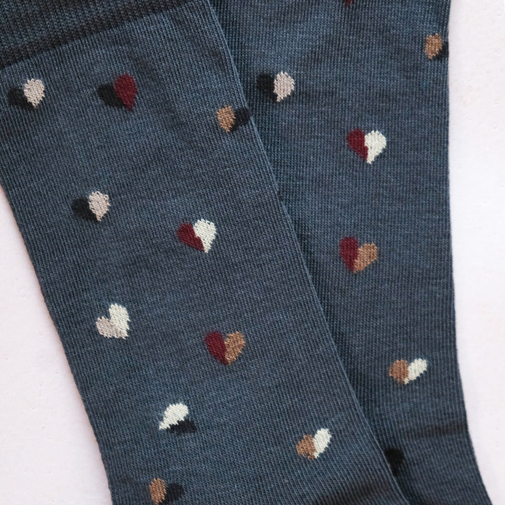 Čarape sa dvobojnim srcima